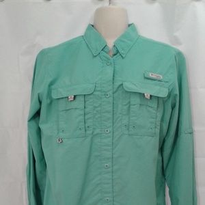 Columbia vented fishing shirt